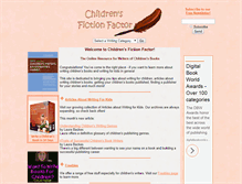 Tablet Screenshot of children.fictionfactor.com
